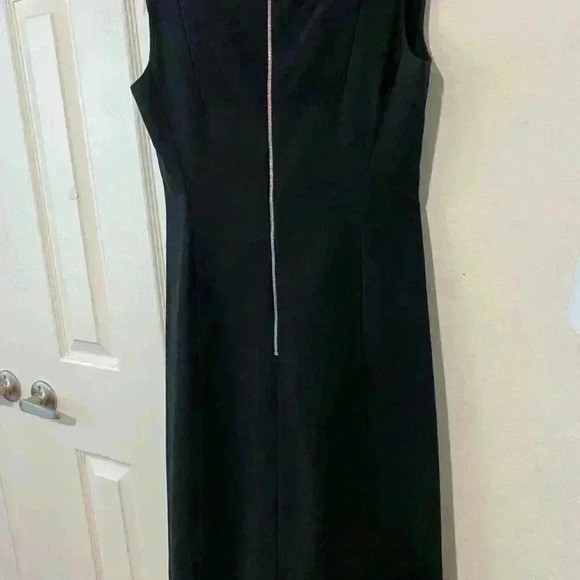 Narciso Rodriguez Elegant Black Dress designer size 4 vintage - Picture 7 of 16